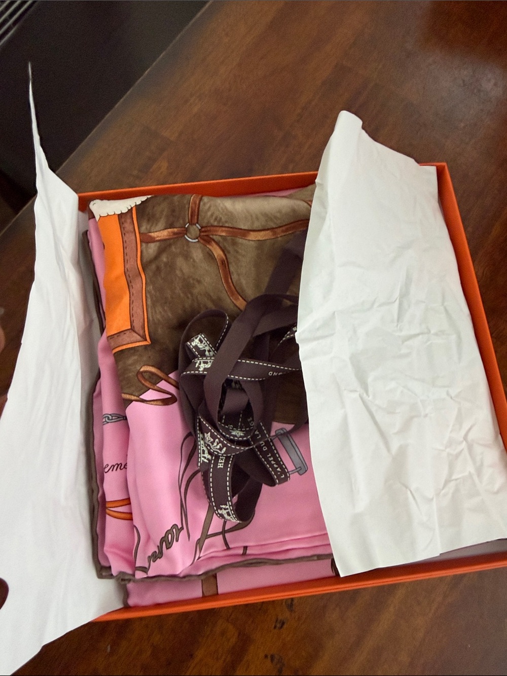 Hermes Grand Galop Scarf 🧣 - Picture 7 of 10